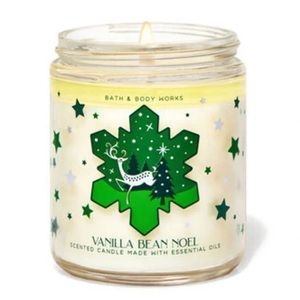 NWT Bath & Body Works Vanilla Bean Noel Candle